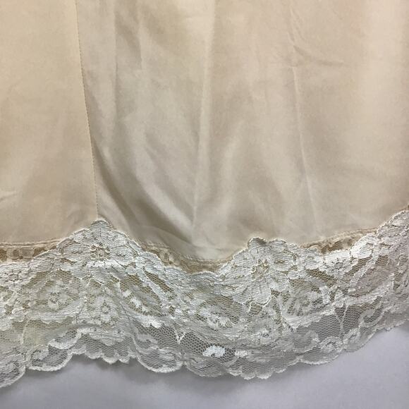 Vintage wonder maid full slip M cream - Picture 8 of 8